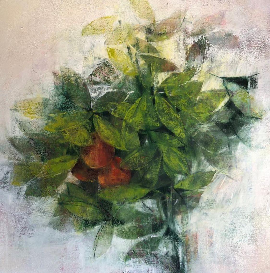 Elika Ebrahimi Ghajar 40x40 Cm Oil on Canvas 1400