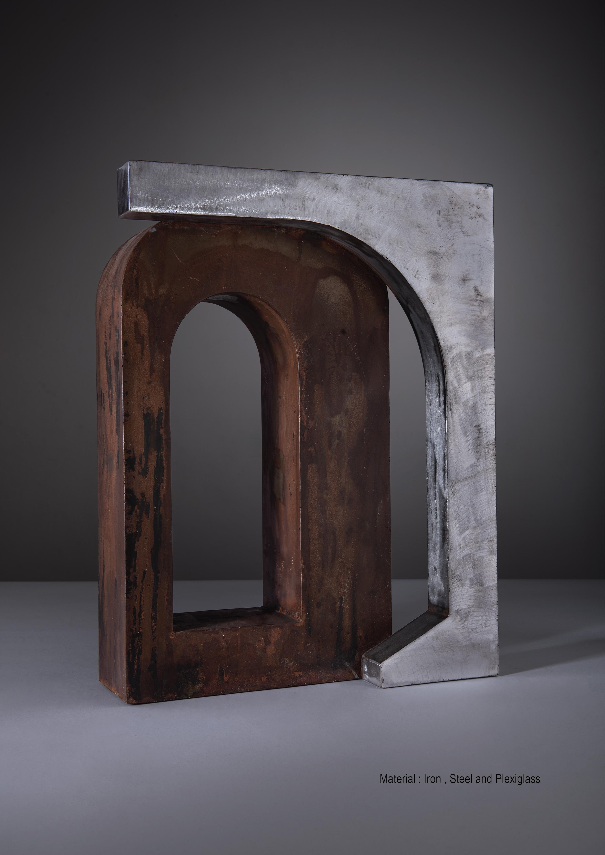 28 Banafsheh Ahmadzadeh Untitled Iron Metal 45 X35 X13 Cm 1399(2020)